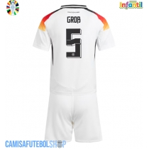 Camisa de time de futebol Alemanha Pascal Gross #5 Replicas 1º Equipamento Infantil Europeu 2024 Manga Curta (+ Calças curtas)